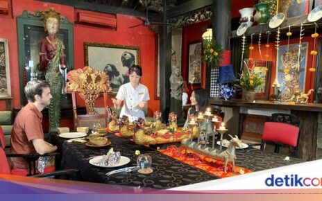 Menikmati Kuliner Indonesia dalam Kuil Kuno di Hotel Tugu Bali