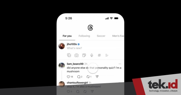 Threads tingkatkan interaksi dengan fitur custom feeds
