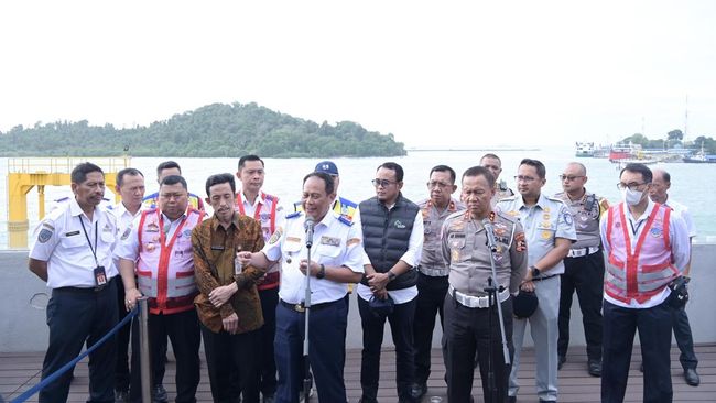 Jasa Raharja & Kemenhub Tinjau Pelabuhan Merak-Bakauheni Jelang Nataru