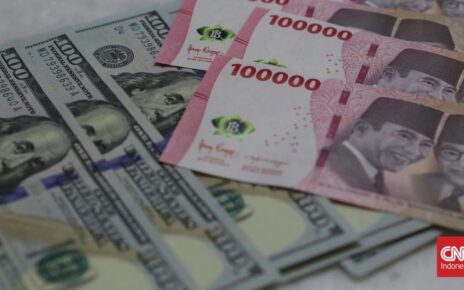 Rupiah Tersenyum Tipis Rp16.190 per Dolar AS Sore Ini