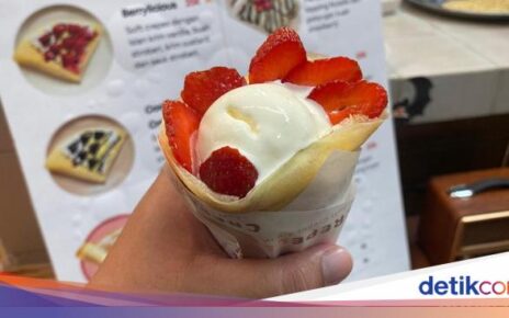 Mencicipi Dessert Kekinian dalam Pasar, Ada Onde Isi Cokelat dan Soft Crepes