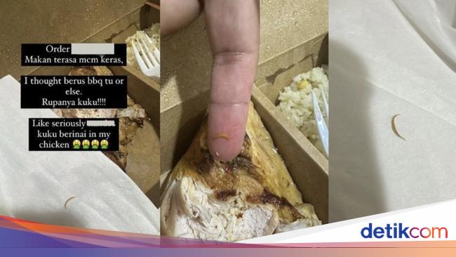 Geli! Ada Potongan Kuku di Pesanan Ayam Panggang