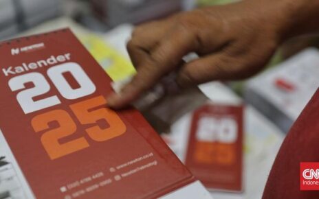 Geliat Produksi Kalender Melesat 50 Persen Jelang 2025