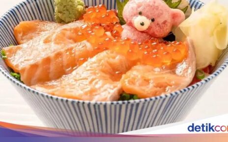 Gemas! Resto Sushi Ini Hadirkan Tema Menu Serba Beruang