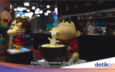 Gemas! Kafe Tema Crayon Shinchan Ini Bikin Nostalgia