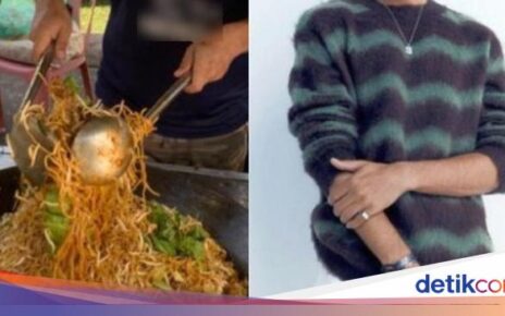 Pembeli Ragukan Kehalalan Makanan Buatan Pria Pakai Gelang Ini