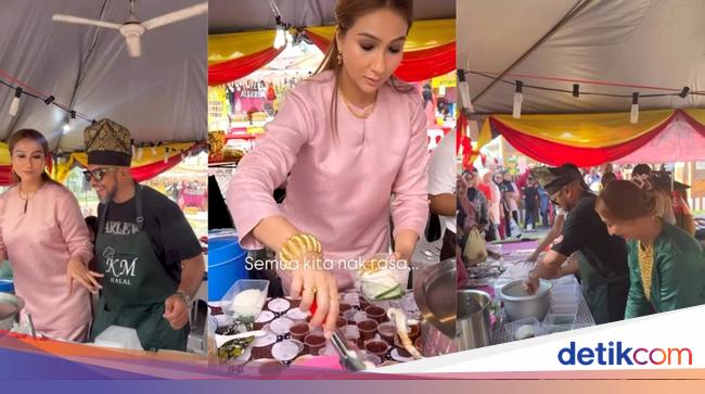 Tampilannya Necis, Penjual Nasi Lemak Banjir Pujian dari Pelanggan