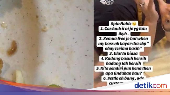 Pria Protes Ada Belatung di Makanannya, Pihak Resto Tak Akui Kesalahan