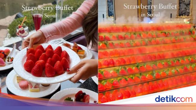 Dijamin Puas! Hotel Bintang 5 Ini Punya Menu AYCE Serba Stroberi